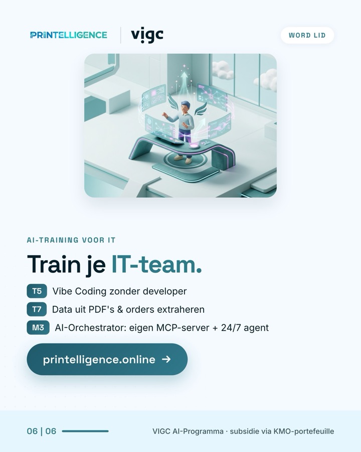 Slide 6 van de carrousel: Train je IT-team